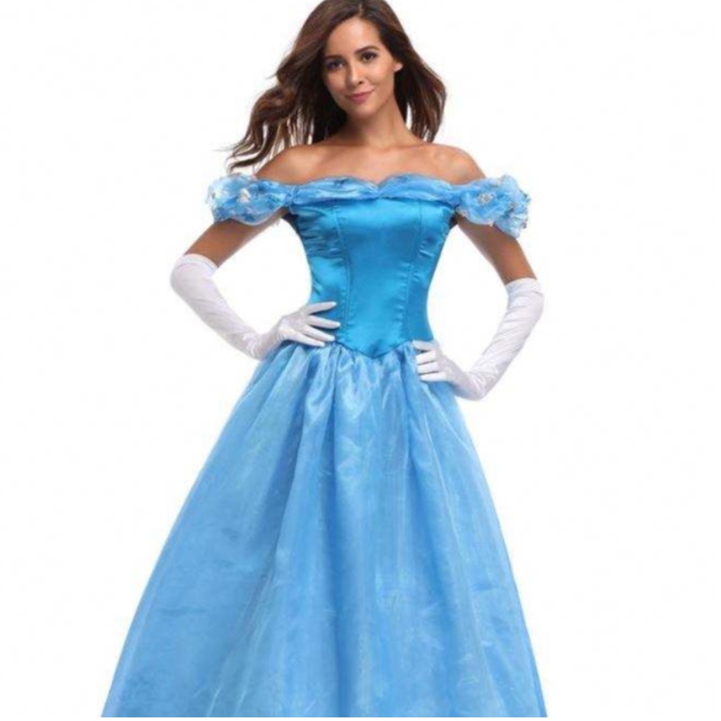 Melícula Beauty and the Beast Belle Princess Dress Cosplay Cosplay para mujeres adultas Femeninas de Halloween Party Canonicals Fancy Disfraz