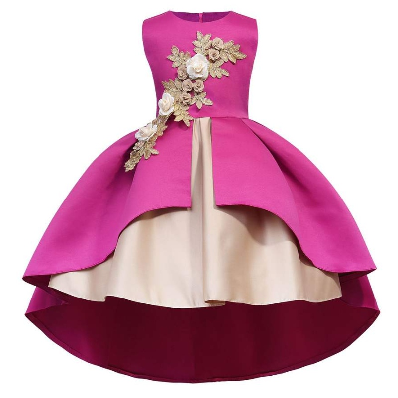 Vestidos de princesa sin mangas al por mayor Lace de encaje princesa ropa paraniños paraniños Vestidos deniña de flores
