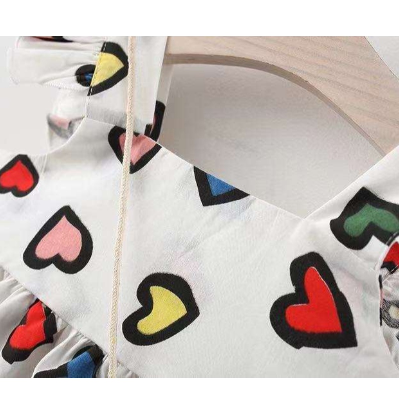 Vestido deniñas paraniños al por mayor Baby Summer Rainbow Rainbow paraniños sin mangas princesa vestida de vestidos reciénnacidos por 1-4y disfraz con bolsa