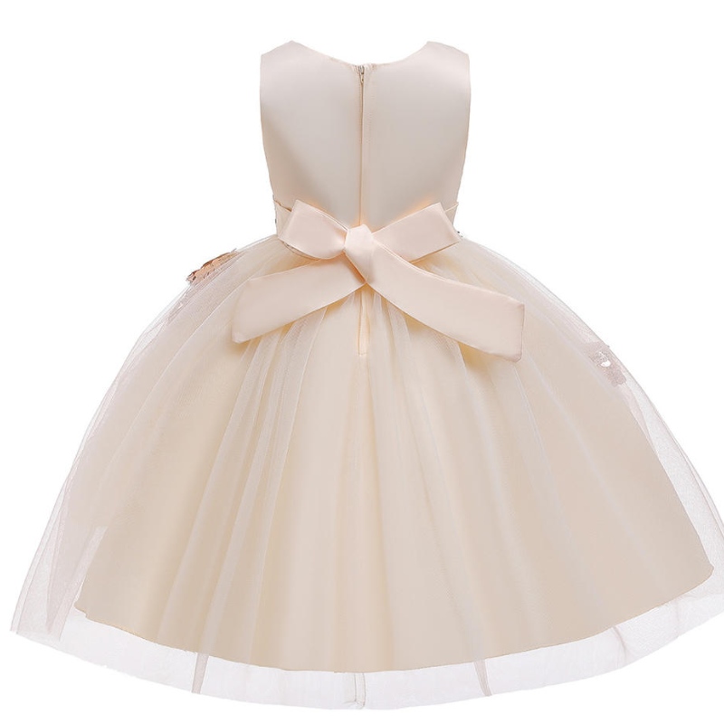 2022 Summer Vestido deniña Elegante Vestidos paraniños Vestidos Niños Ropa Flower Princesa de boda Vestido de fiesta