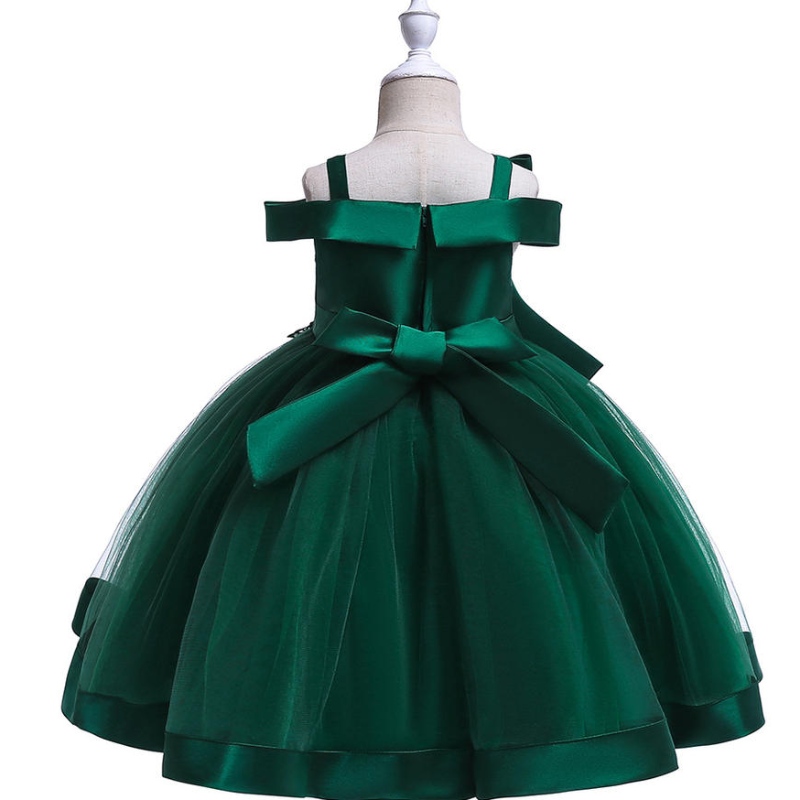 Bordado de seda princesa vestida paraniña flor elegante vestidos deniñas de la bodanavidad halloween vestidos ropa