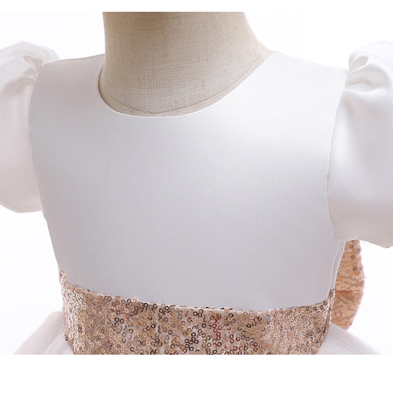 Vestidos paraniños de encaje paraniñas elegantes paraniños de 10 años Vata de pelota Fiesta de boda Girls \\ 'Princess Vestida