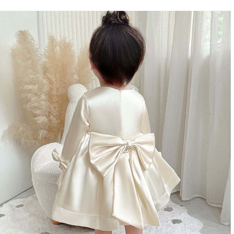 Vestido paraniños de baigra Party Wear Wairy Flower Girls Vestidos de 6 años Vestido de pelota 9105