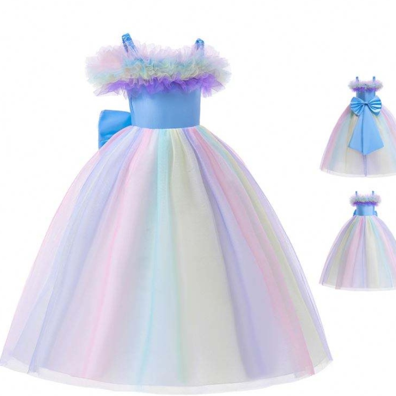 Vestido de unicornio deniña de flores Boda Niña Niña