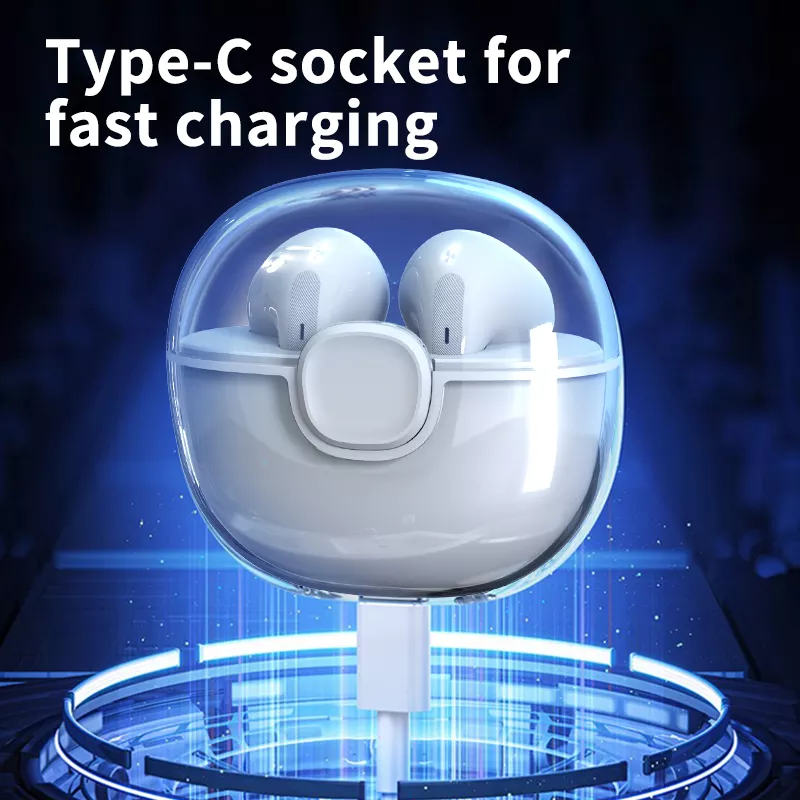 Amazon Hot-Sellen Hot F70 TWS Aurices inalámbricos Tipo C Sport Gaming In-Earphones