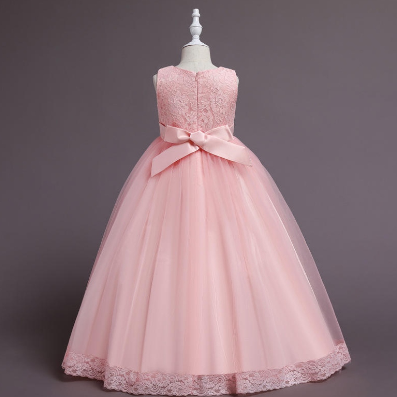 Vestido de princesa elegante Vestidos de flores paraniñas Vestidos paraniños vintage para la fiesta de baile de fiesta de Navidad