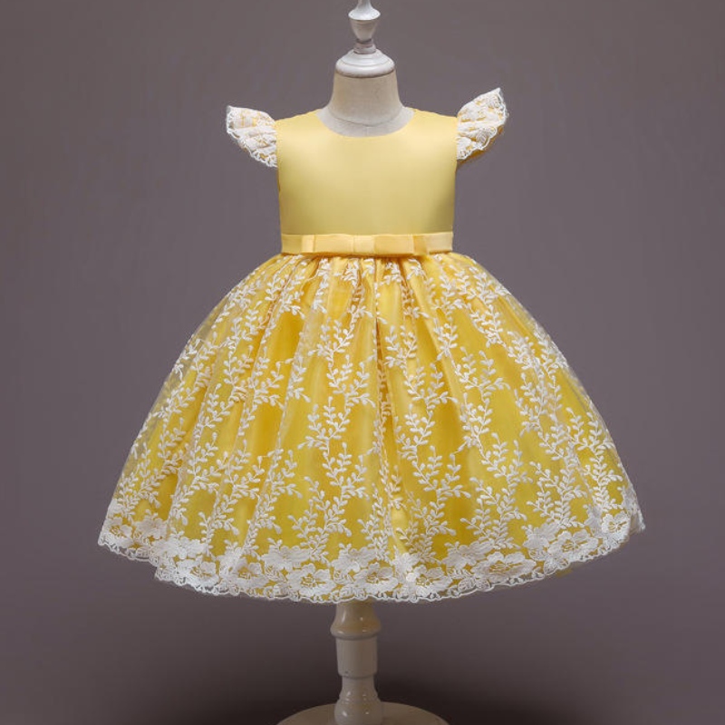 Vestido de princesa deniños maldita falda flojaniña de baile de piano