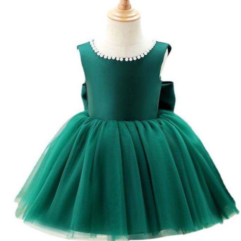 Baige New Fashion Fashion Girls Kids Party Lace Vestidos de verano Boutique Baby Apparel L5063
