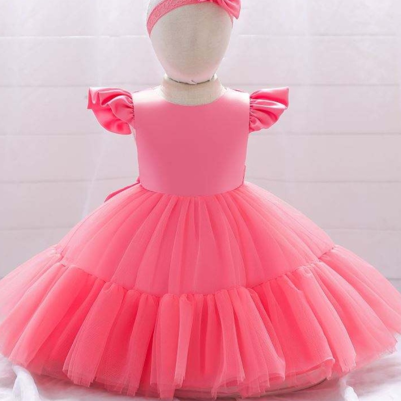 Baige New Fashion Flower Girl Dress Baby Party Bedding Wedding Princess Kids Clothing Vestidos L2038XZ
