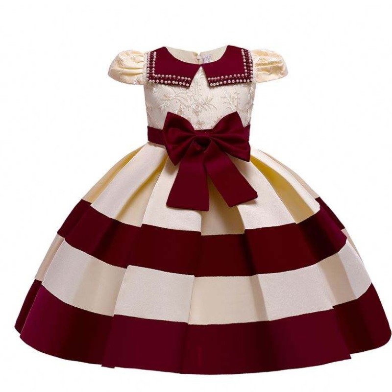 Baige Hot Sale Girls Vestidos de partidos europeos y americanos de laniña Princesa de Navidad Vestido de hadas