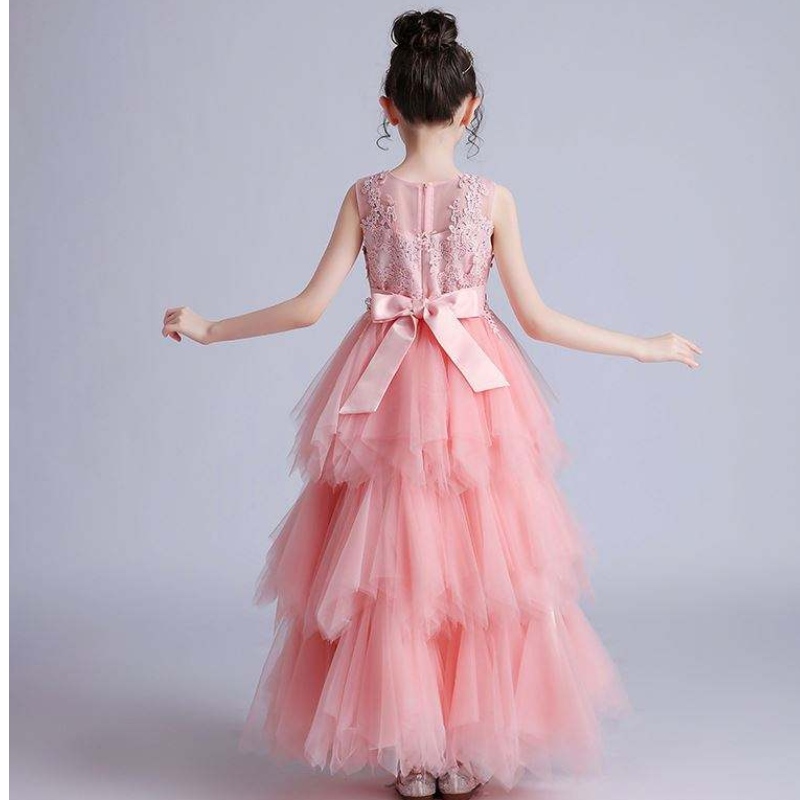 Baige Wholesale White Luxury Puffy Girls Fiesta de bodas Vestido de fiesta de cumpleaños formal LP-2180