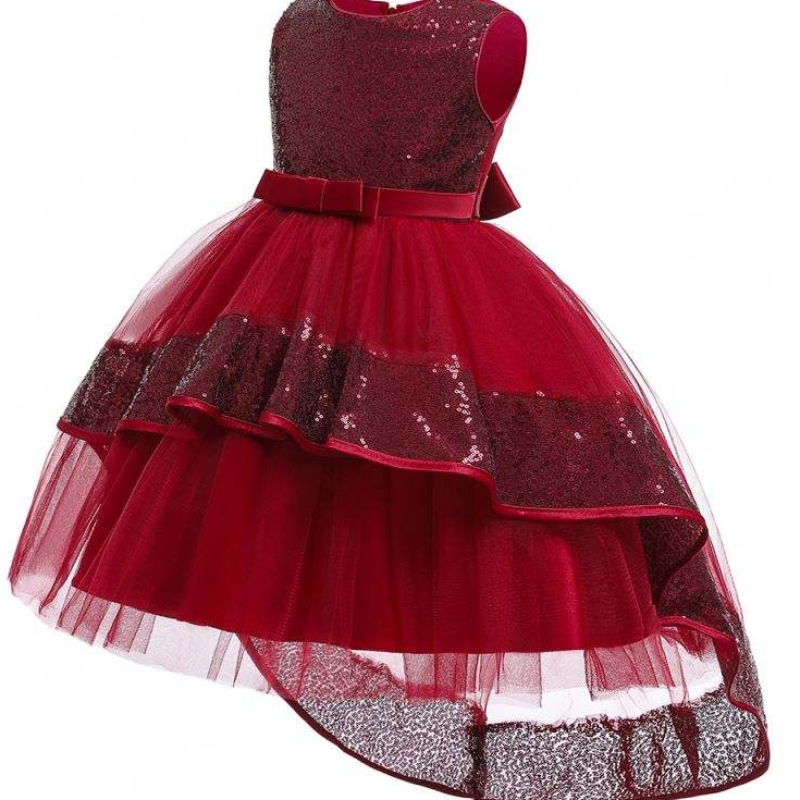Baige Kids Dress Princess Girl Wedding Flower Girls Vestidos de 3 a 10 años bebé