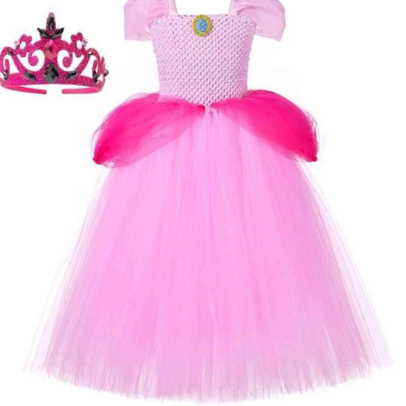 Girls princesa disfraz de halloween fiesta de cumpleaños vestida cosplay