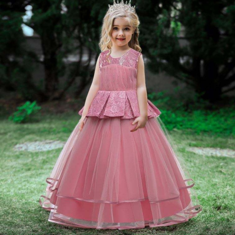 Vestidos de fiesta de chicas elegantes de baigra ropa de primavera y verano ropa de fiesta paraniñas de fiesta deniñas