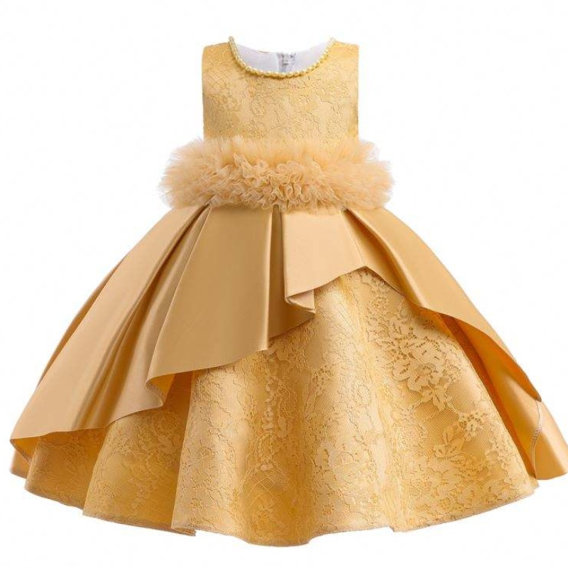 Vestido de fiesta paraniños de alta calidad bordado para bebés