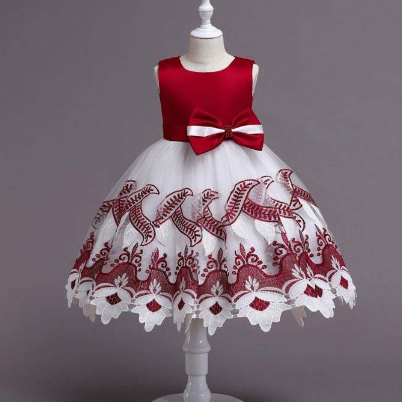 Baige Smocked Children Clothing Niños Diseños de vestimenta Vista de fiesta Vestido reciénnacido