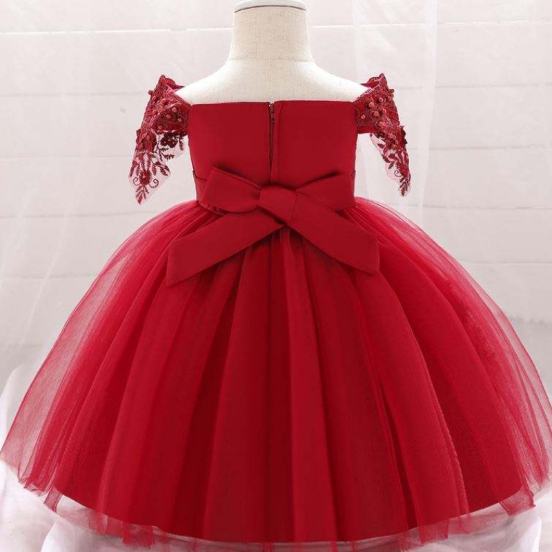 Vestido de bebé Fotos de la pelota Partido de la boda de losniños Damas de honor L5057XZ