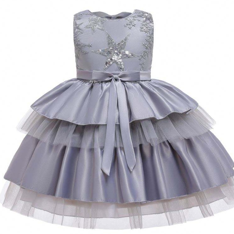 Ropa de venta caliente paraniños ropa de bebé chicas de flores lindasniñas sin mangas vestidos de fiesta l5158