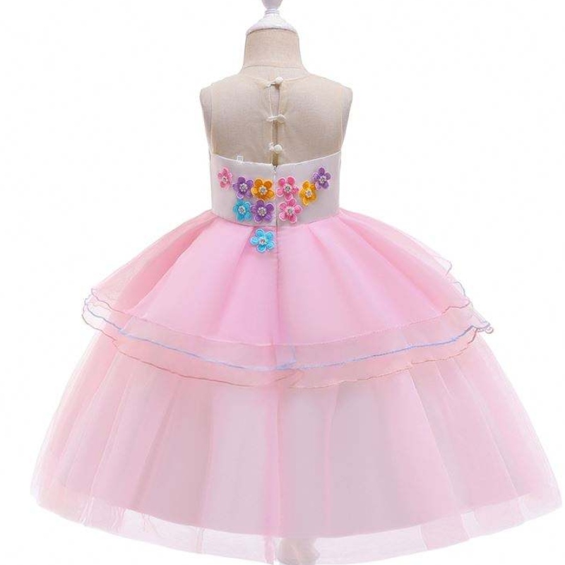 NUEVA LLEGA NIÑOS FLEAR VESTIVO DE UNICORNO Baby Custom Listing Niños Diseños de vestimenta DJS006