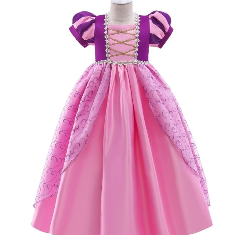 Baige New Kids Halloween trajesniña púrpura rapunzel sofianieve reina cosplay princesa vestida