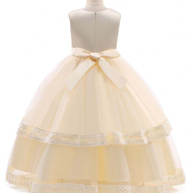 Diseños de vestimenta de frases baigá 4-15 años Adolescentes Bodas Vestidos Vestidos de fiestas de encaje Vestidos de fiesta