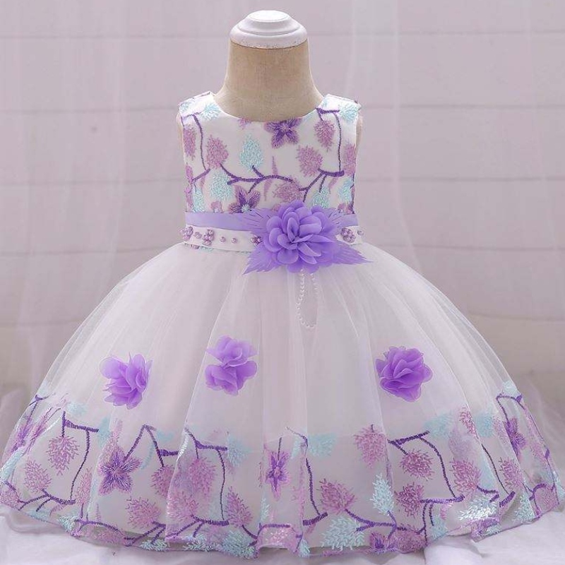 0-2 años Flower Fantasía ropa infantil paraniños prendas de reciénnacidos reciénnacidos vestidos l5045xz