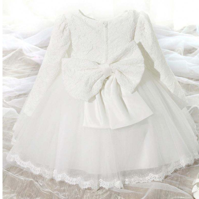 Baige New Stock Baptism Destino de fiesta Kids Girl Flower Princess Fiesta de cumpleaños Vestido de verano BBTZ002