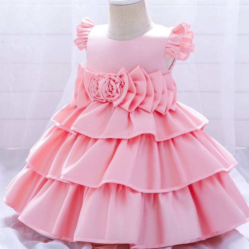 Vestidos de fiesta de chicas baige vestidos de verano de estilo español paraniñasniños