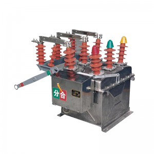 ZW8-12 (f) AC ACA de alto voltaje de alto voltaje de voltaje de circuito de vacío montado en polos 3 fase