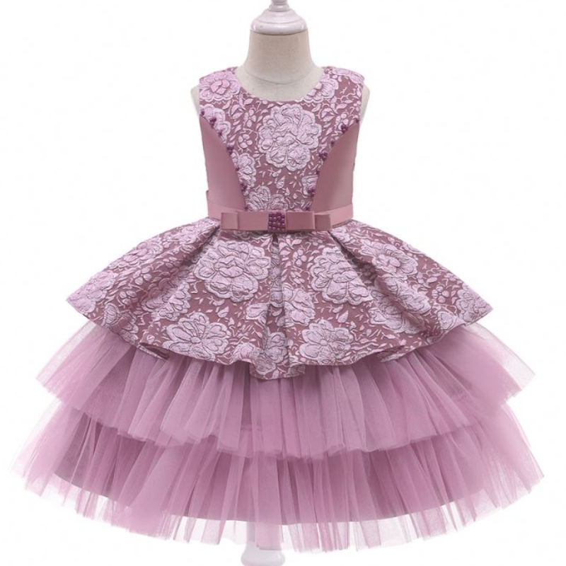 Vestido de princesa de baigra vestida de cumpleaños de cumpleaños vestidos de fiesta de cumpleaños de verano vestidos de ropa paraniños de 3 a 10 años