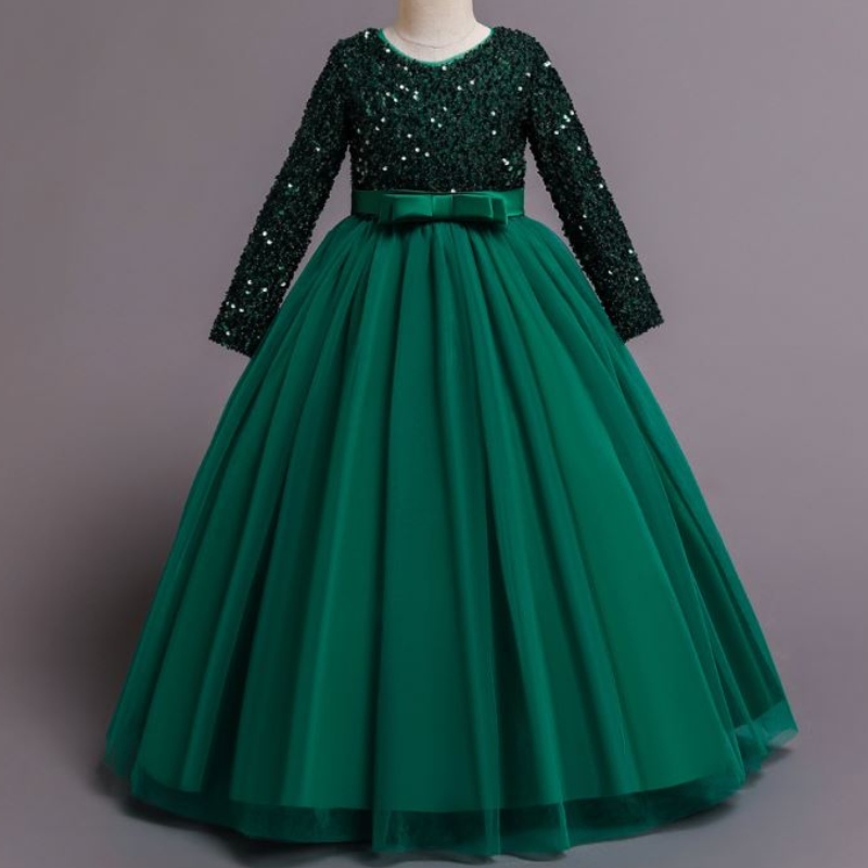 Baige Nuevo diseño Vestido de bodas Partido princesa Vestido paraniños Vestido de fiesta de cumpleaños paraniños