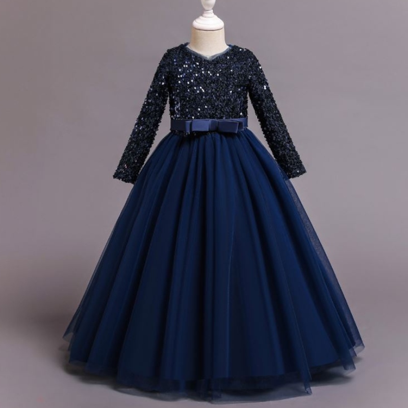 Baige Nuevo diseño Vestido de bodas Partido princesa Vestido paraniños Vestido de fiesta de cumpleaños paraniños