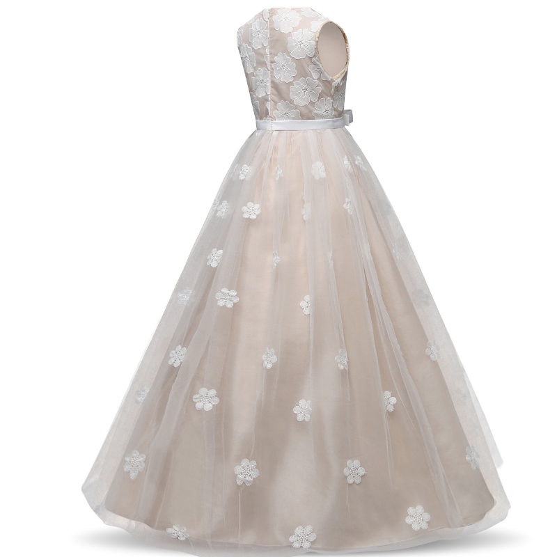 Vestido de fiesta de cumpleaños de Navidad Vestido de boda de flores Vestidos paraniños formales paraniñas ropa adolescente 6 14 años