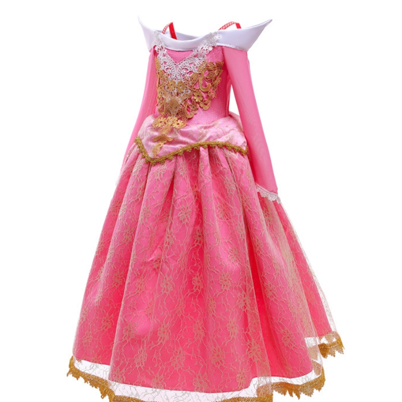 Venta caliente Vestido de chicas de Navidad Princesa Princesa Vestidos Cosplay Girl para Fiesta de Halloween
