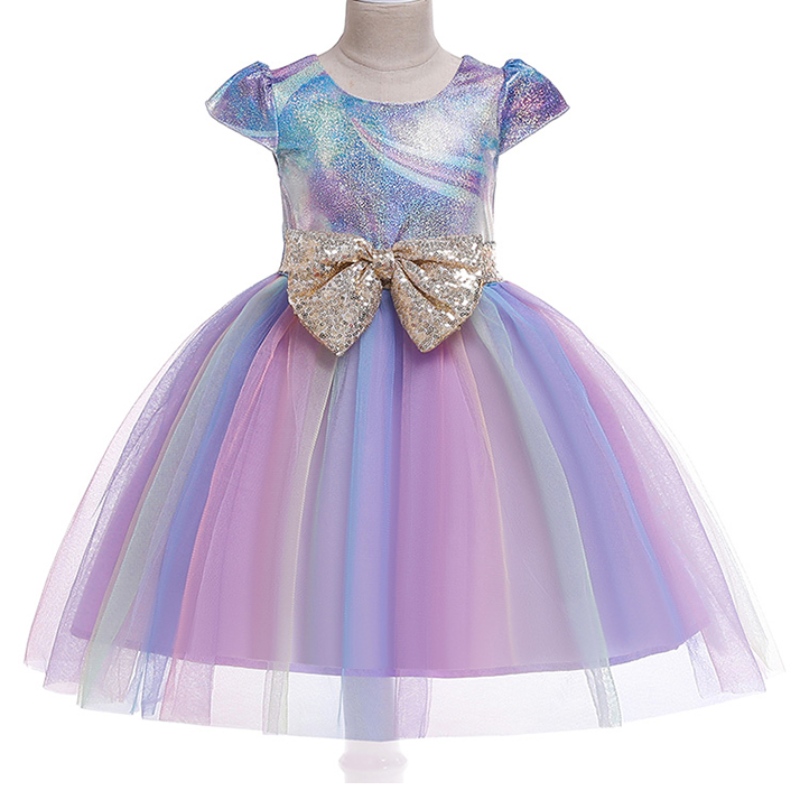 Ansoo New Bowknot Children \\ 's Falda Fashion Children \\' s Princess Tutu Vestido para fiesta de cumpleaños