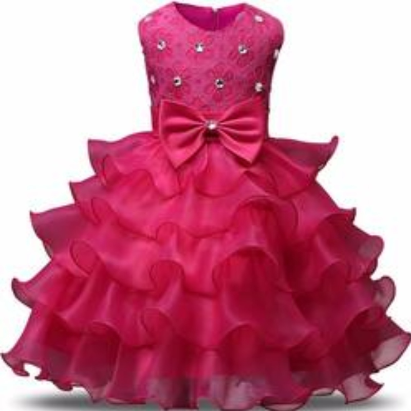 Vestidos para bebés Niños paraniños Vestidos de fiesta de Navidad paraniños Primer regalo de Navidad Ropa de la ropa de mangas