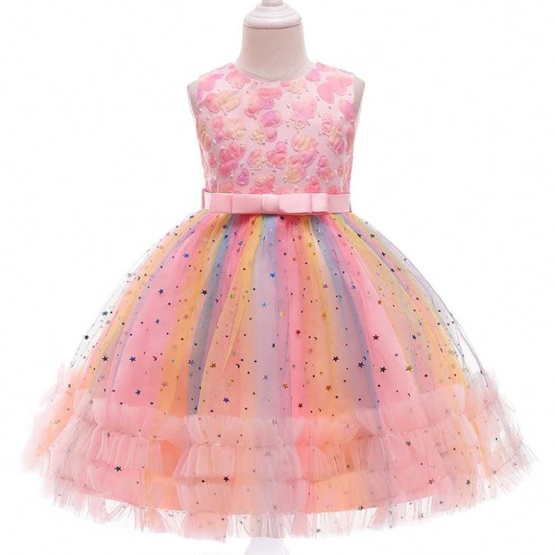 Baigenueva llegada lentejuelas vestidos de fiesta paraniños de 3 a 10 años vestidos de fiesta para bebés chicas \\ 'vestidos