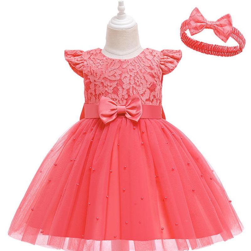 Vestido denovia de estilo europeo paraniños Preciosos vestidos de tutor de fiesta paraniñas de 2 a 12 años sin mangas