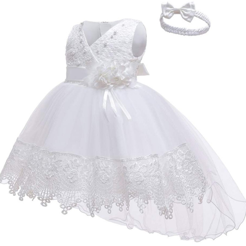 Venta caliente Girl Flower Flower Kids Preciosas Partes Tutu Tutu Girls \\ 'Cuermo corto Vestidos rojos para 6-24 meses