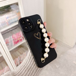 Elnuevo producto es aplicable a Apple iPhone14Pro Pearl Pearl Bracelet Case Protective, y la lente está totalmente protegida y actualizada