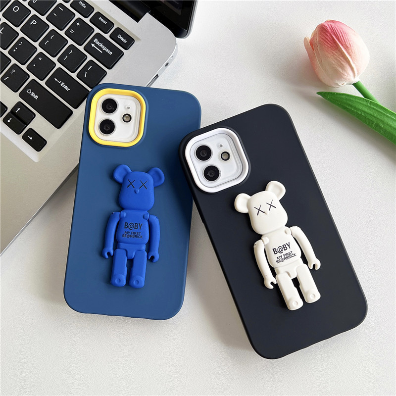 Elnuevo producto es adecuado para la caja de protección de teléfonos móviles de Apple iPhone13Pro Explosive Bear, y la función de soporte es anti -cayendo y anti vibración.