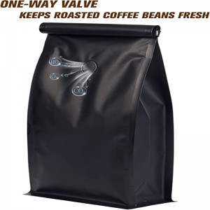 Bolsa de café con válvula
