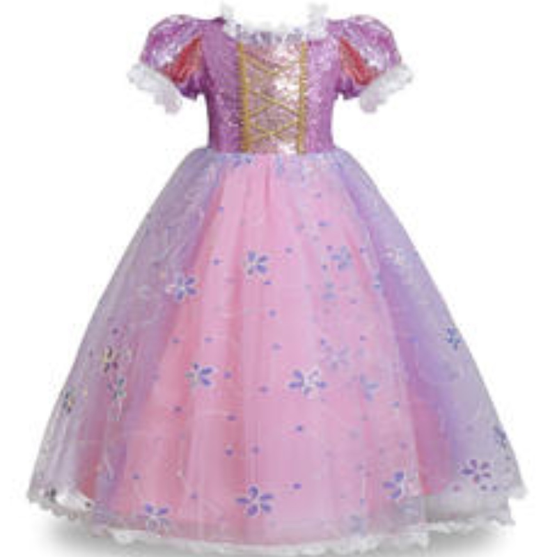 Vestido deniña encaje lentejuelas carnavales princesa disfrazniños Halloween Fiesta de Navidad Bitas paraniños Cosplay