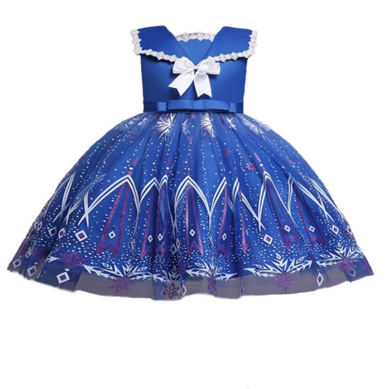 Ropa paraniños vestidos paraniñosnuevos paraniñas de encaje sin mangas, vestido de fiesta de fiesta,nudo de la princesa de la princesa del vestido largo