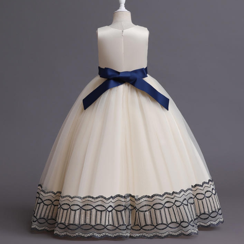 Princesa Dress Formal Pageant Girls Wedding Girls Vestido paraniñas Disfraz de fiesta paraniños Ropa deniños