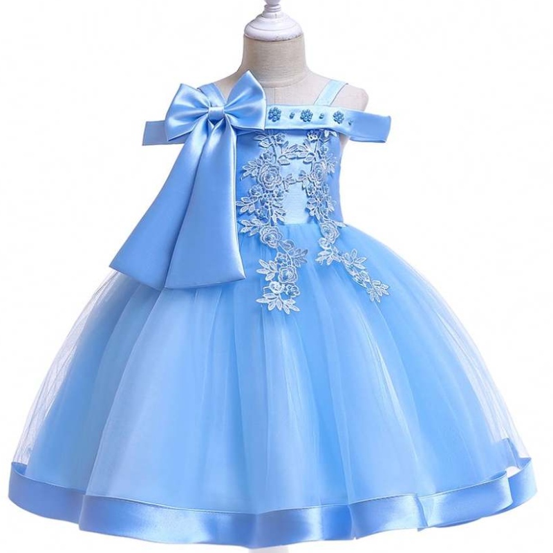 Baige Kids Garments al por mayor de los vestidos denovia de la fiesta de lanovia de lanovia de encaje de encaje L5081