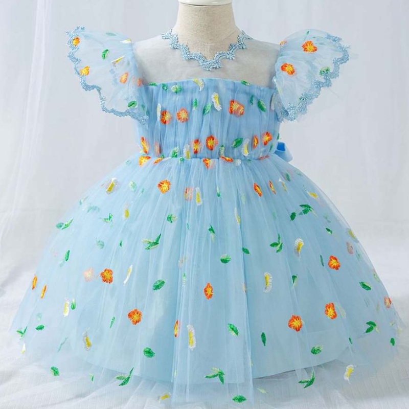 2020 BAIGE GOGE Baby Girl Princess Falda Rainbow Baby Girls Vestido L1948XZ