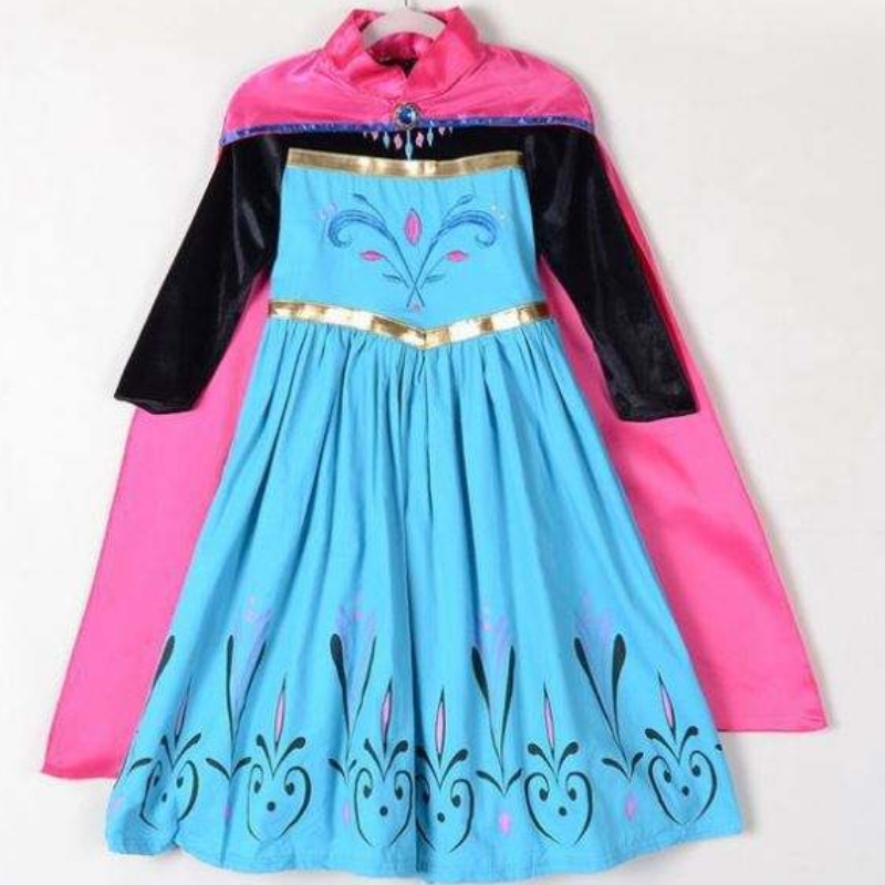 Elsa Fairy Tale Vestidos de Halloween Cosplay Regalos de regalo Anna Elsa Fiesta Outfit Bxzzpf