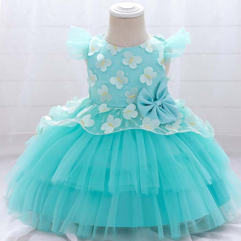 Baige Girls Frock Patterns Sweet Girl Ruffle Princess Little Girly Beautiful First Communion Vestido l1991xz
