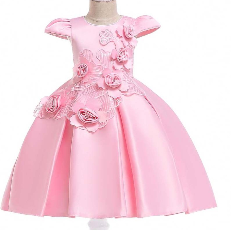 Baigenuevo modelo paraniños ropa paraniñas deniñas princesa princesa vestida de cumpleaños l5070